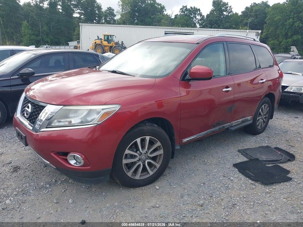 5N1AR2MN3DC665521 2013 NISSAN PATHFINDER photo no. 2