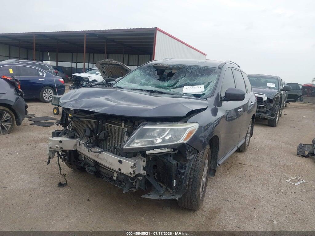 5N1AR2MN2DC651268 2013 NISSAN PATHFINDER photo no. 2