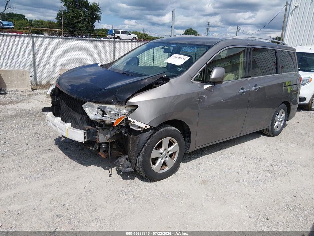 JN8AE2KP8D9064627 2013 NISSAN QUEST photo no. 2