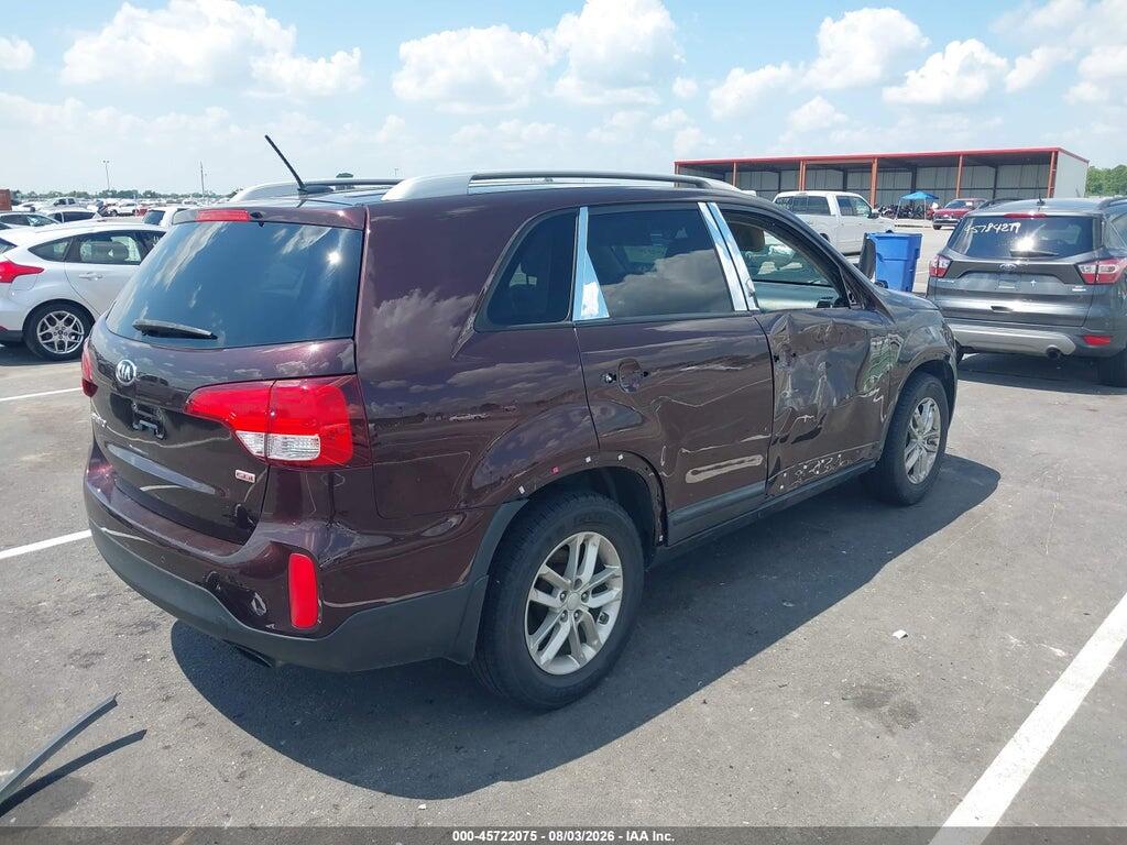 5XYKT3A67FG634980 2015 KIA SORENTO photo no. 4