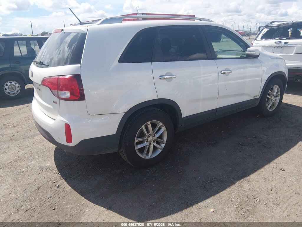 5XYKTCA66FG566977 2015 KIA SORENTO photo no. 4