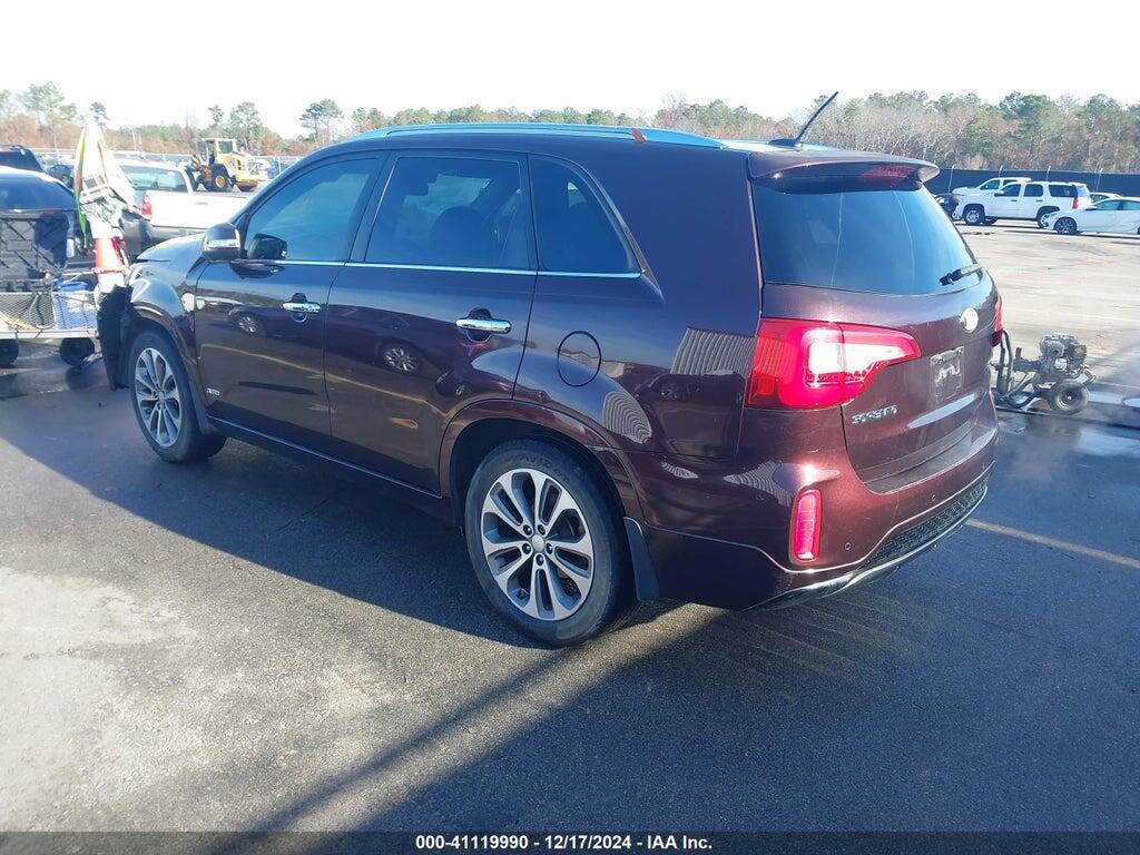 5XYKWDA73FG552136 2015 KIA SORENTO photo no. 3