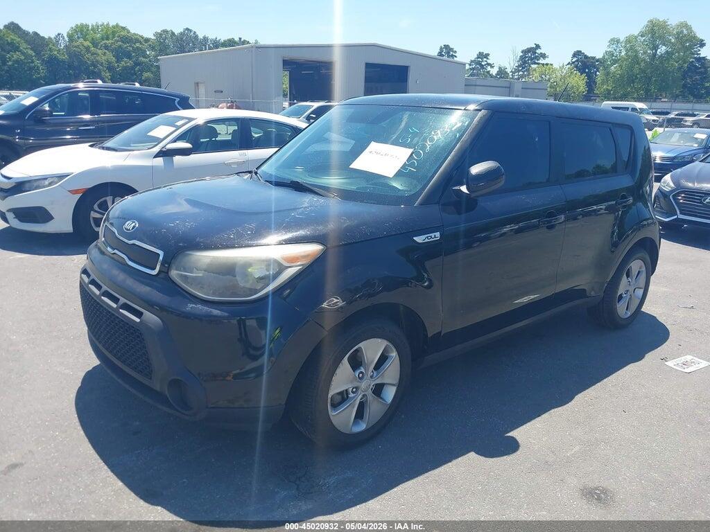 KNDJN2A24F7770848 2015 KIA SOUL photo no. 2