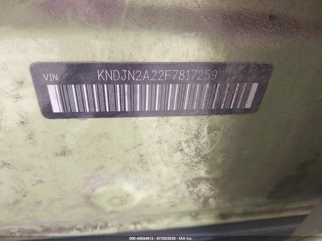 KNDJN2A22F7817259 2015 KIA SOUL photo no. 9