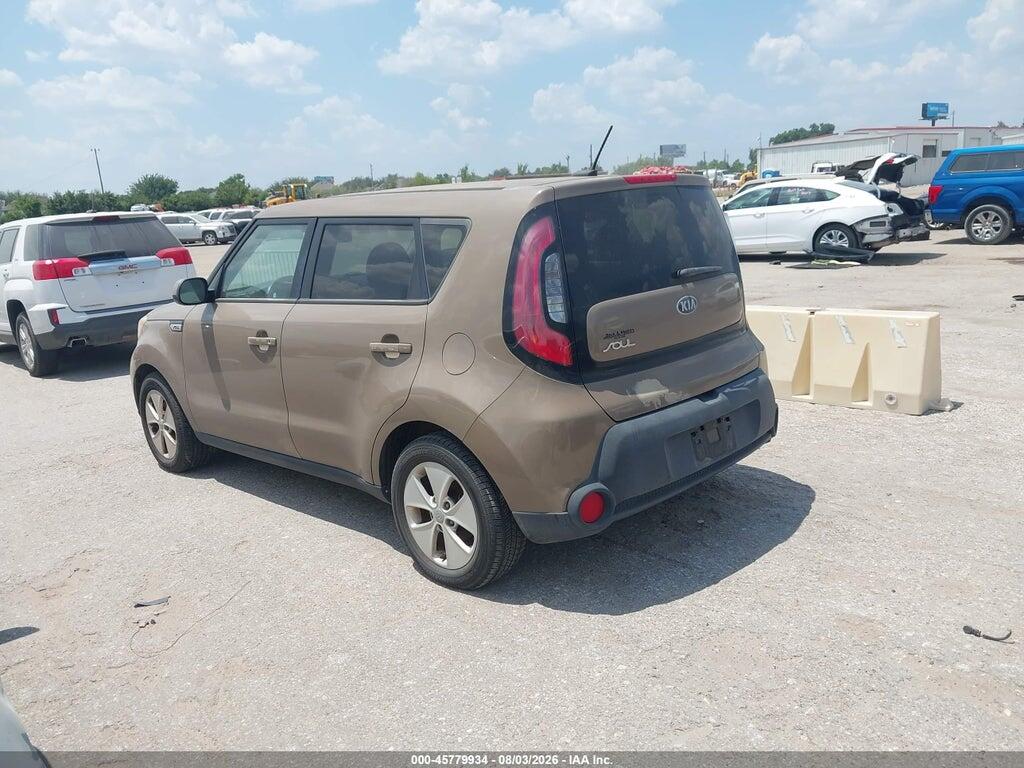 KNDJN2A22F7218751 2015 KIA SOUL photo no. 3
