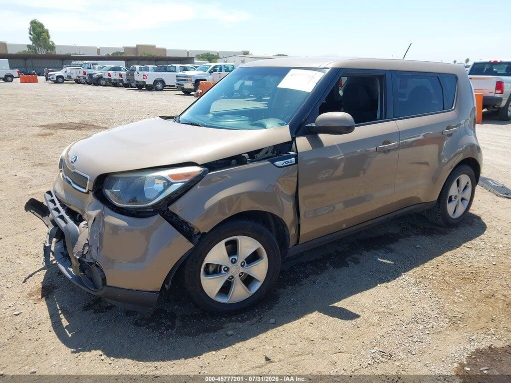 KNDJN2A26F7151989 2015 KIA SOUL photo no. 2