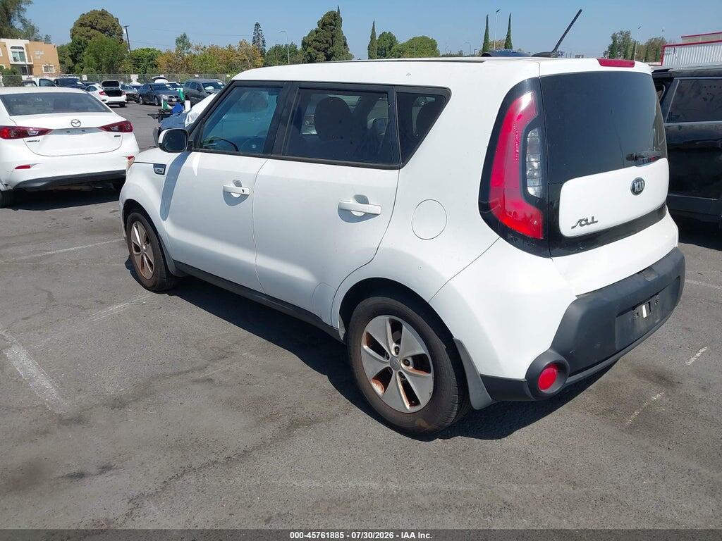 KNDJN2A23F7122580 2015 KIA SOUL photo no. 3