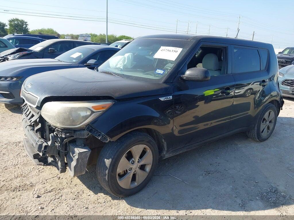 KNDJN2A20F7208476 2015 KIA SOUL photo no. 2