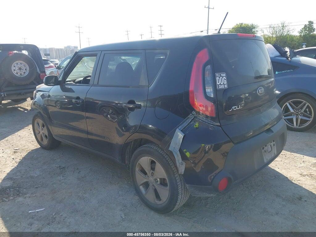 KNDJN2A20F7208476 2015 KIA SOUL photo no. 3