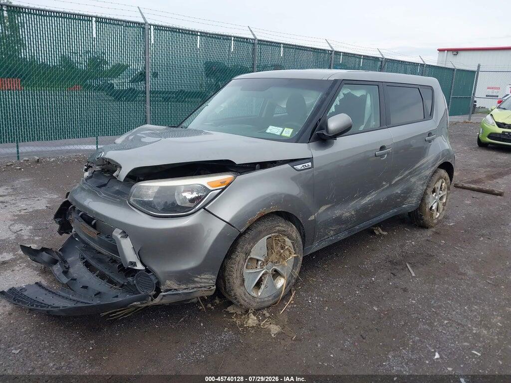 KNDJN2A21F7119189 2015 KIA SOUL photo no. 2