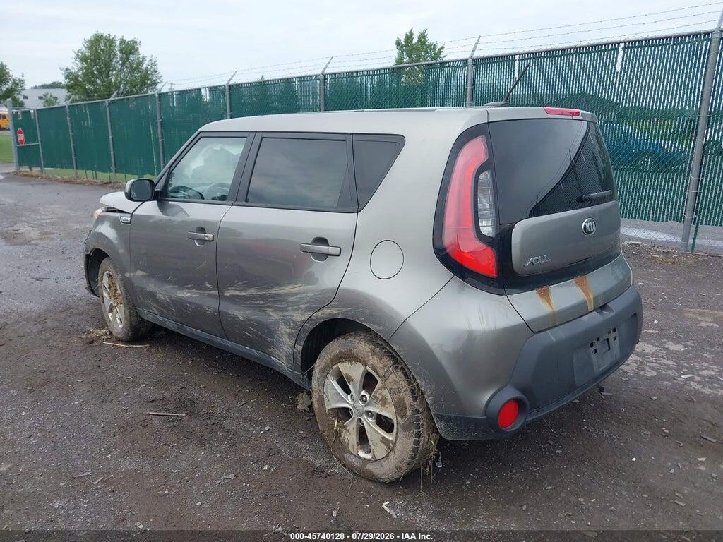 KNDJN2A21F7119189 2015 KIA SOUL photo no. 3