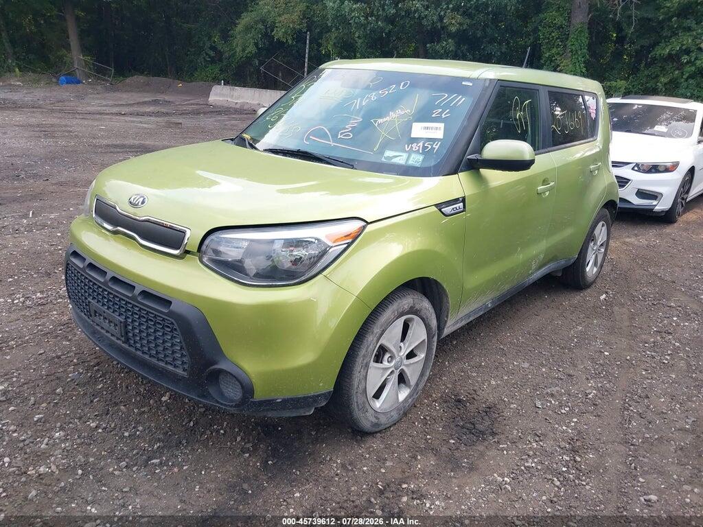 KNDJN2A2XF7778954 2015 KIA SOUL photo no. 2