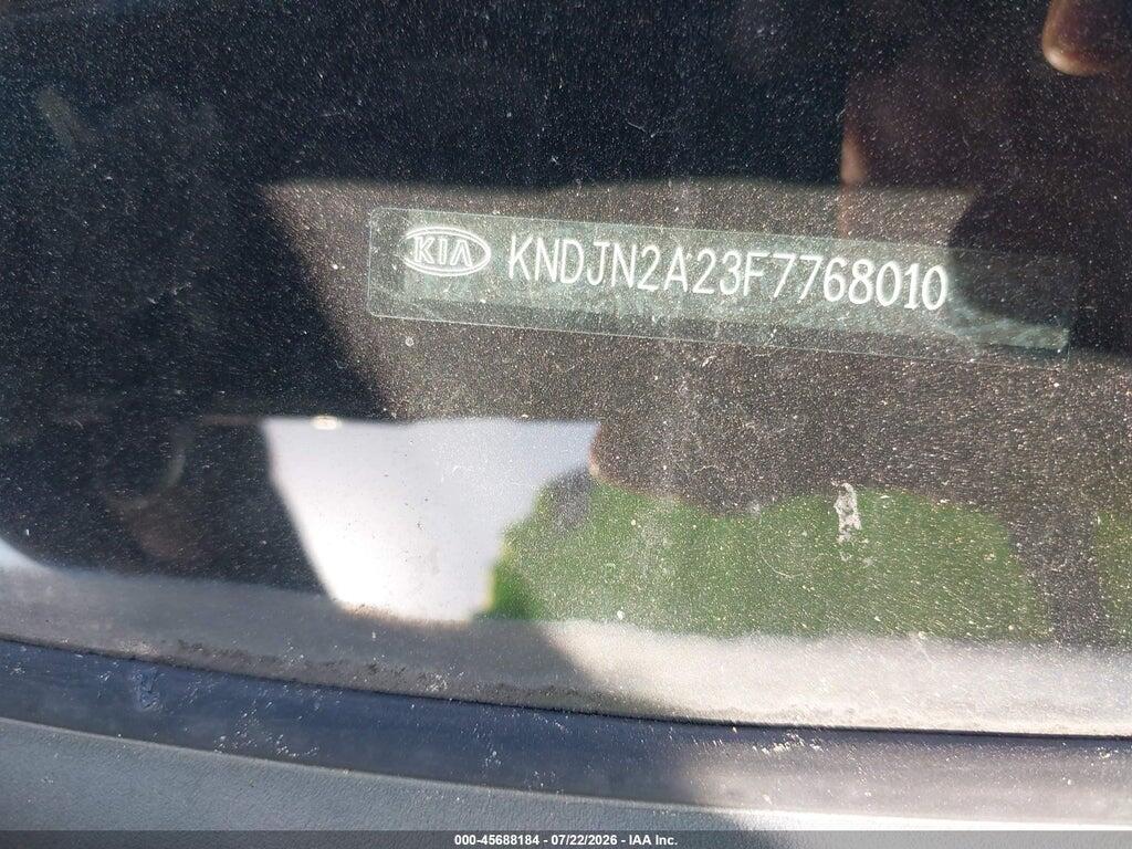 KNDJN2A23F7768010 2015 KIA SOUL photo no. 9