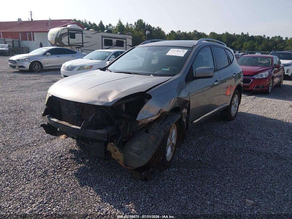 JN8AS5MT0DW502871 2013 NISSAN ROGUE photo no. 2