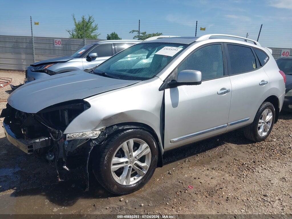 JN8AS5MT6DW030045 2013 NISSAN ROGUE photo no. 2