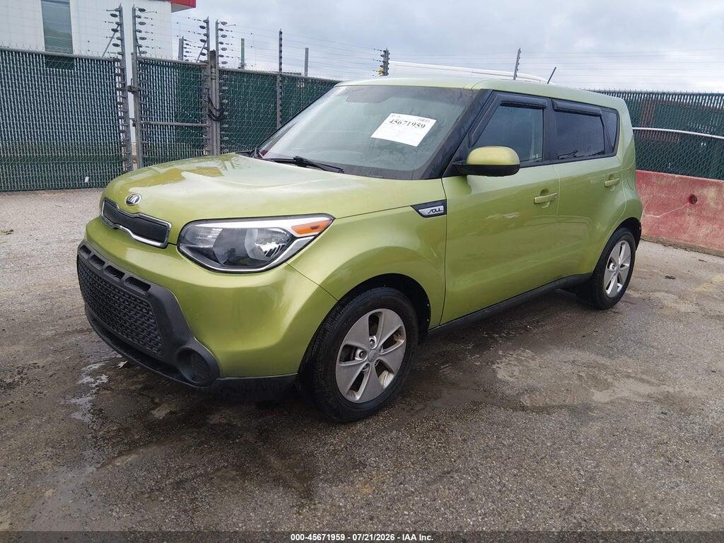 KNDJN2A25F7802996 2015 KIA SOUL photo no. 2