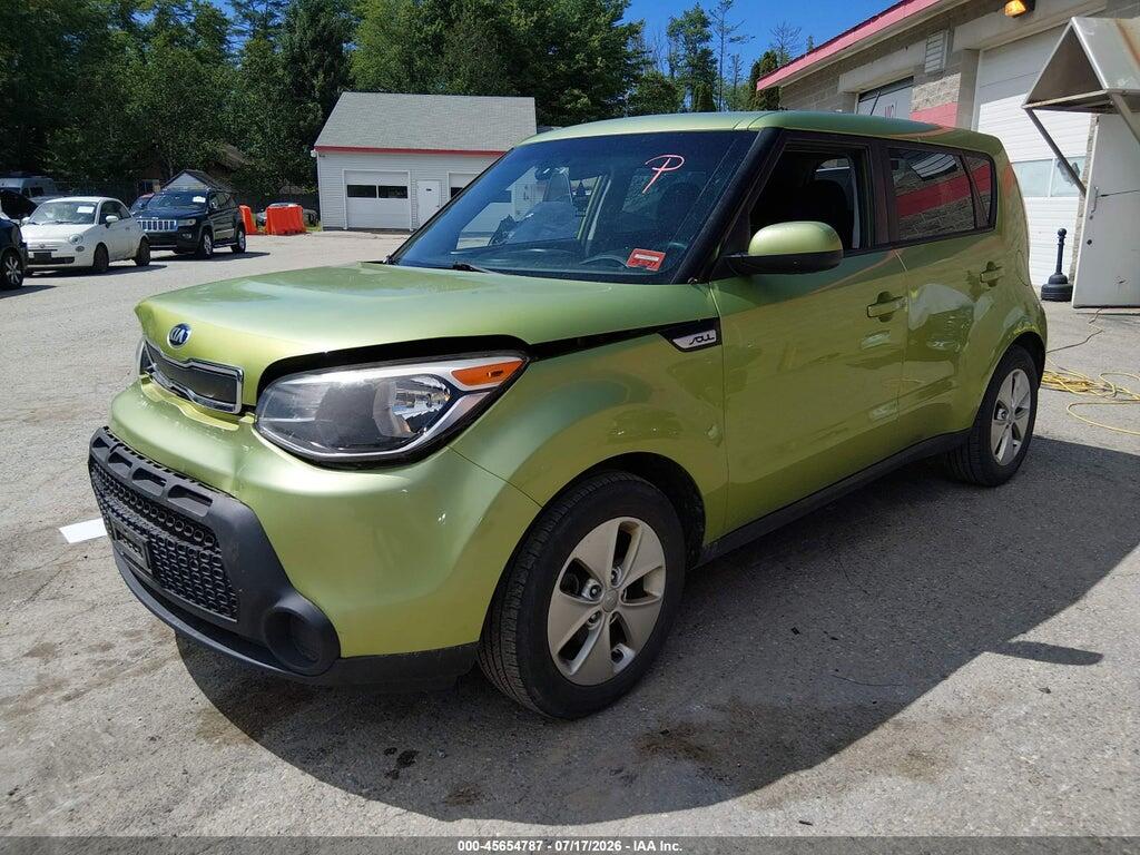 KNDJN2A25F7776562 2015 KIA SOUL photo no. 2