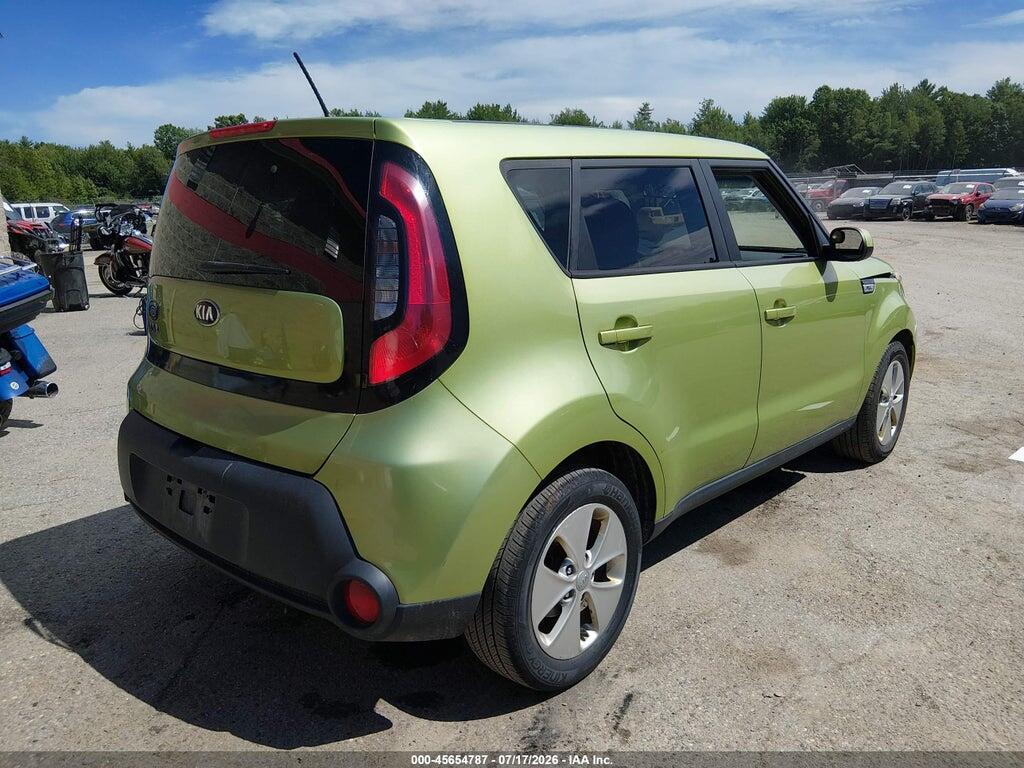 KNDJN2A25F7776562 2015 KIA SOUL photo no. 4