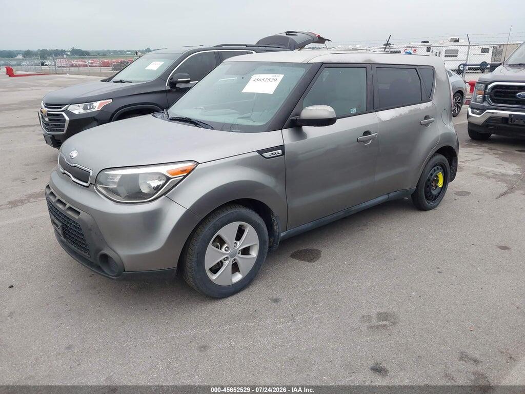 KNDJN2A20F7133116 2015 KIA SOUL photo no. 2