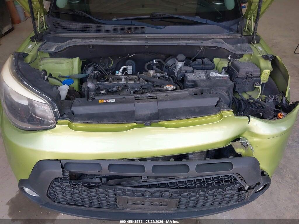 KNDJN2A20F7804378 2015 KIA SOUL photo no. 10