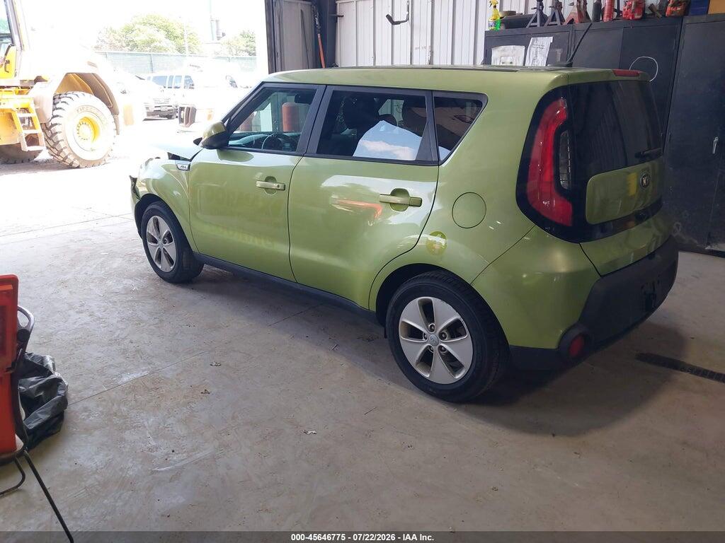 KNDJN2A20F7804378 2015 KIA SOUL photo no. 3