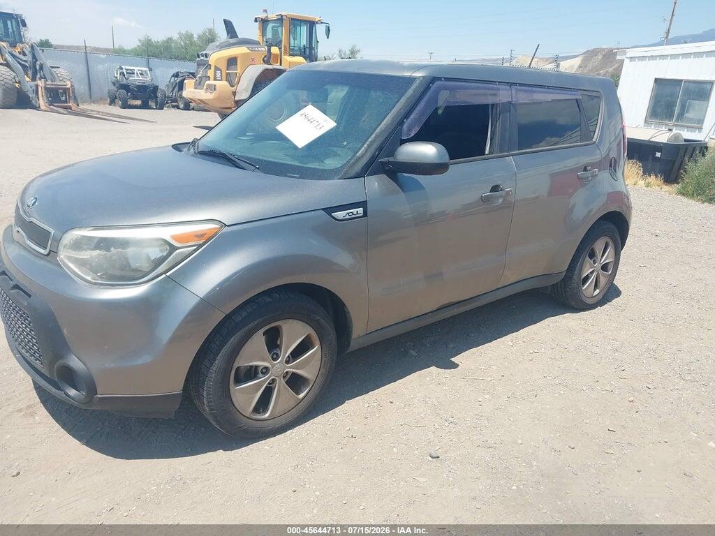 KNDJN2A25F7225757 2015 KIA SOUL photo no. 2