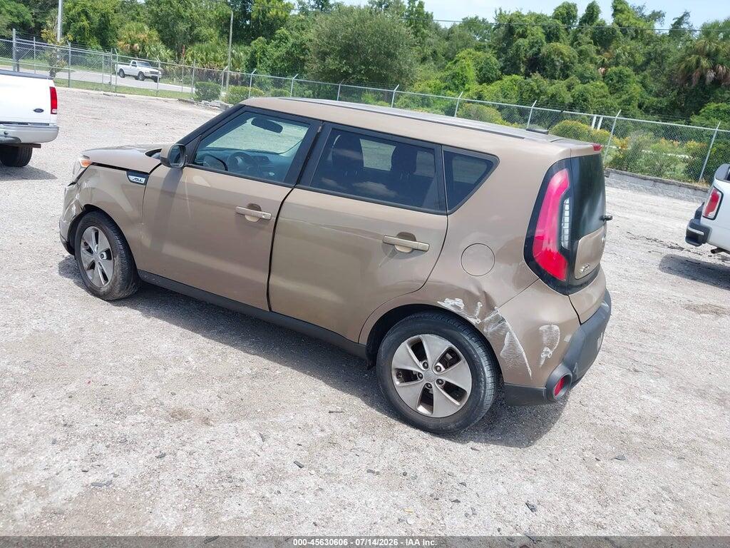 KNDJN2A24F7164241 2015 KIA SOUL photo no. 3