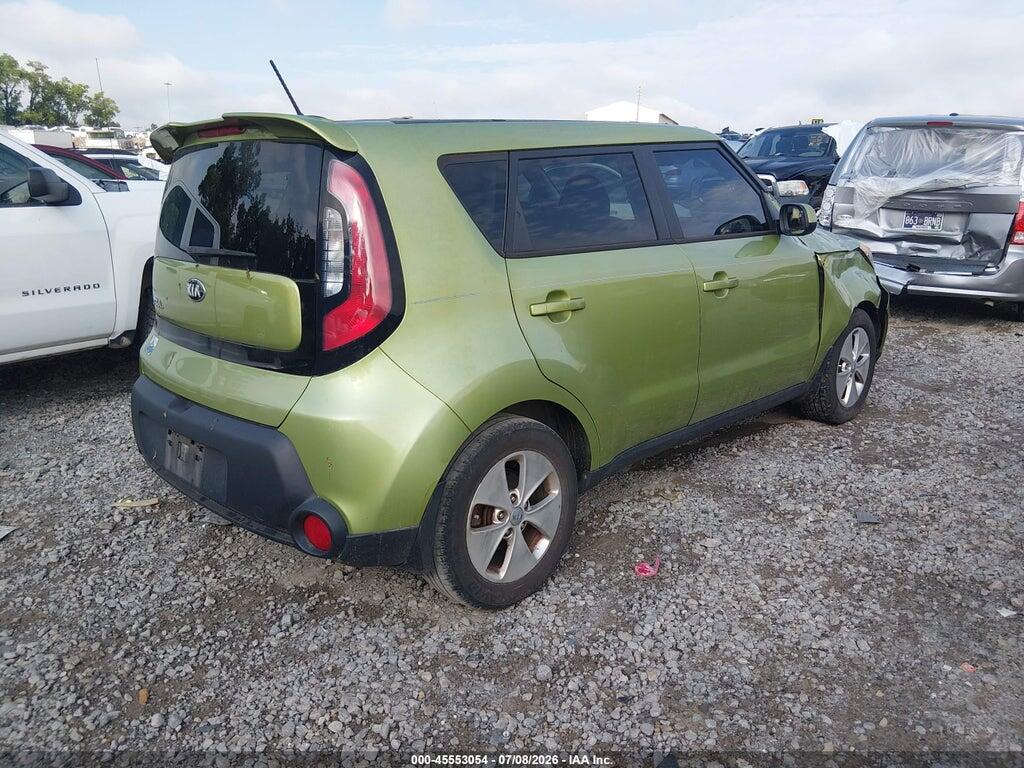 KNDJN2A29F7796099 2015 KIA SOUL photo no. 4