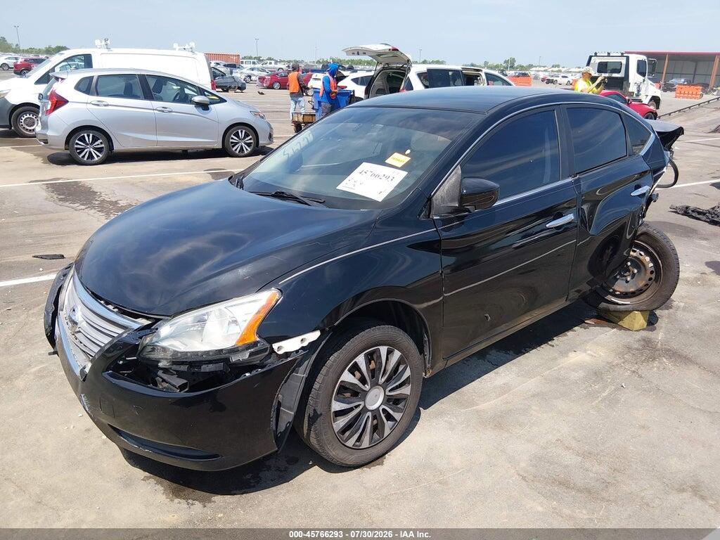 3N1AB7AP0DL746463 2013 NISSAN SENTRA photo no. 2