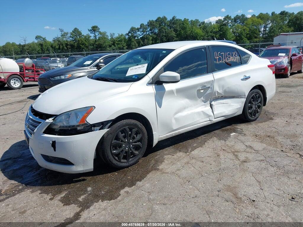 3N1AB7AP3DL620064 2013 NISSAN SENTRA photo no. 2