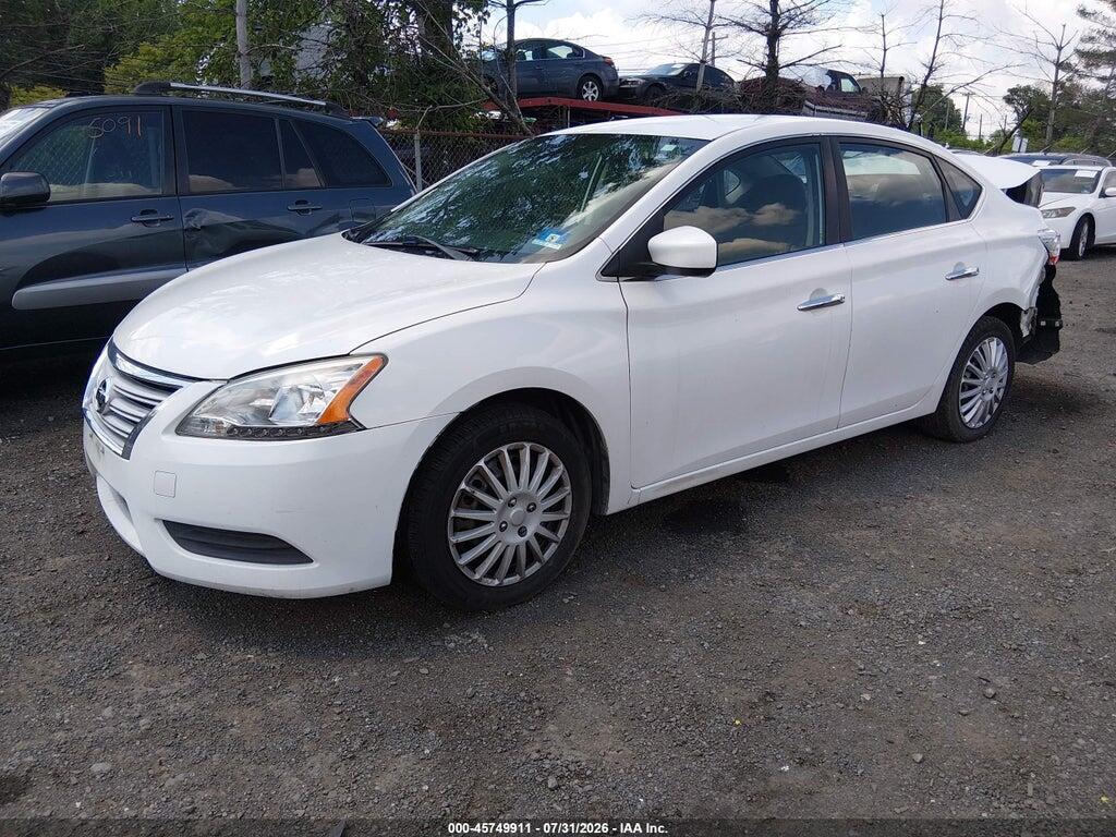 3N1AB7AP8DL698646 2013 NISSAN SENTRA photo no. 2