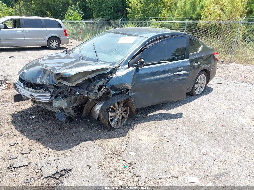 3N1AB7AP8DL685847 2013 NISSAN SENTRA photo no. 2