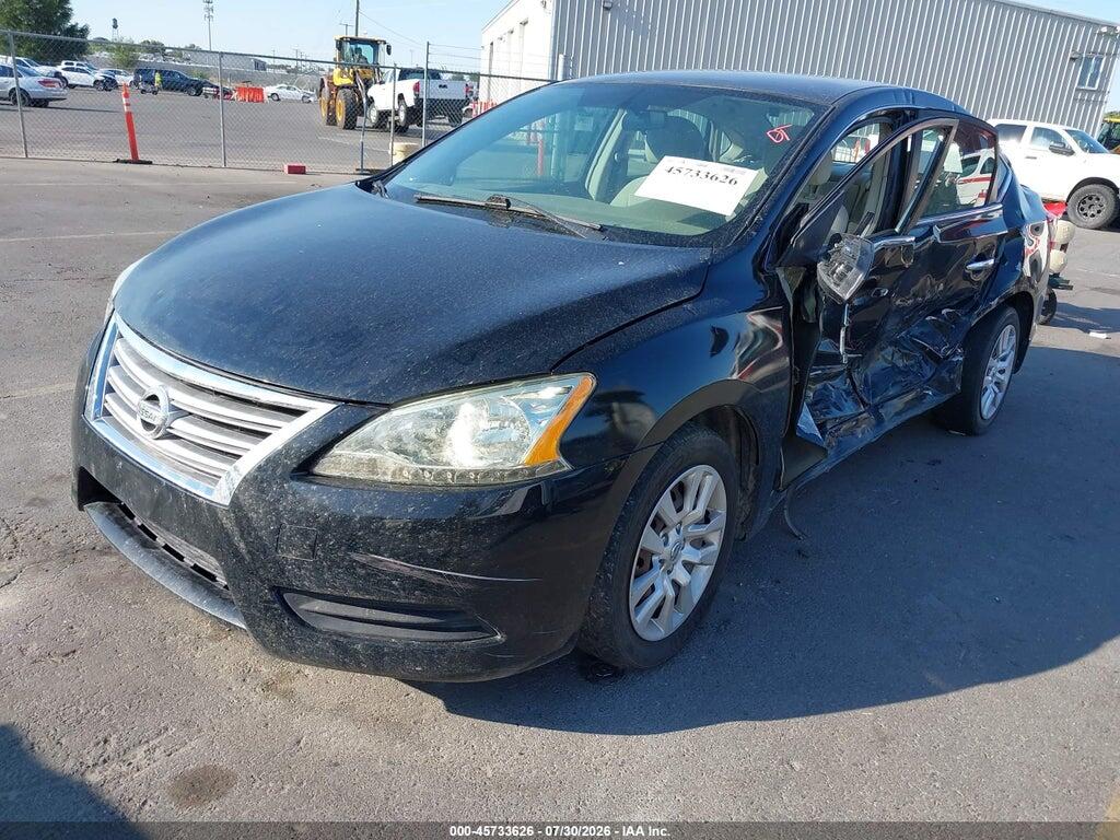 3N1AB7AP4DL798257 2013 NISSAN SENTRA photo no. 2