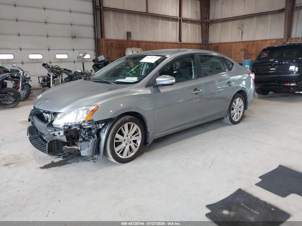 3N1AB7AP6DL687595 2013 NISSAN SENTRA photo no. 2