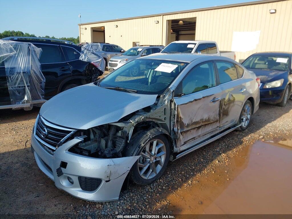3N1AB7AP5DL633334 2013 NISSAN SENTRA photo no. 2