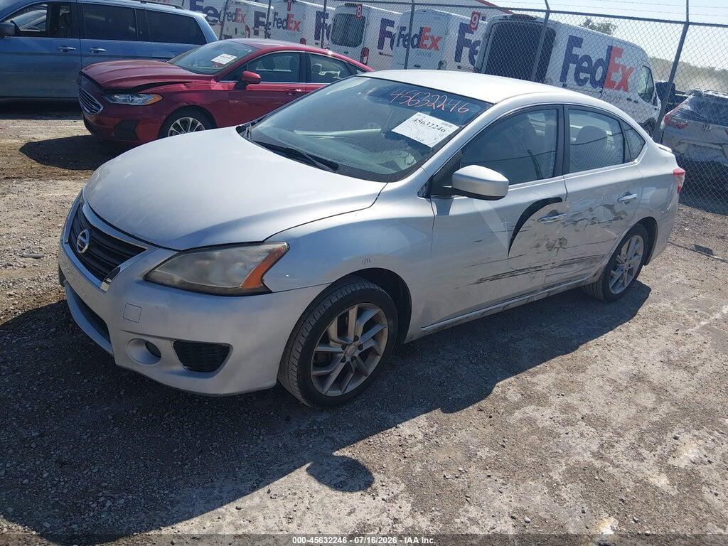 3N1AB7AP1DL717196 2013 NISSAN SENTRA photo no. 2