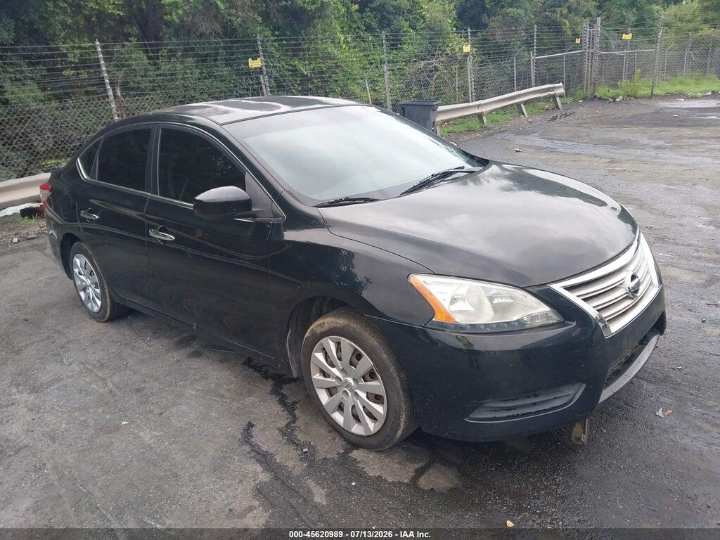 1N4AB7AP3DN903163 2013 NISSAN SENTRA photo no. 1