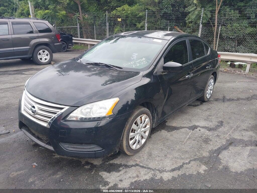 1N4AB7AP3DN903163 2013 NISSAN SENTRA photo no. 2