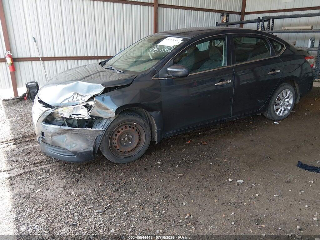 3N1AB7AP2DL715232 2013 NISSAN SENTRA photo no. 2