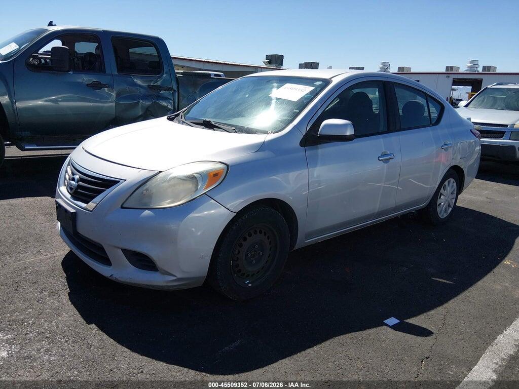 3N1CN7AP1DL866823 2013 NISSAN VERSA photo no. 2