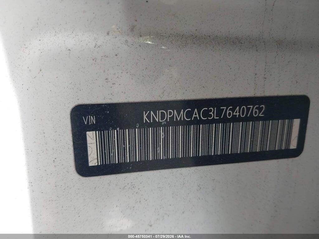 KNDPMCAC3L7640762 2020 KIA SPORTAGE photo no. 9