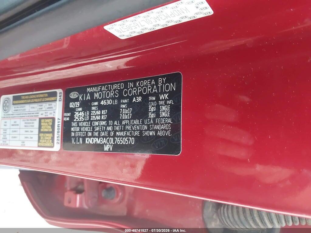 KNDPM3AC0L7650570 2020 KIA SPORTAGE photo no. 9