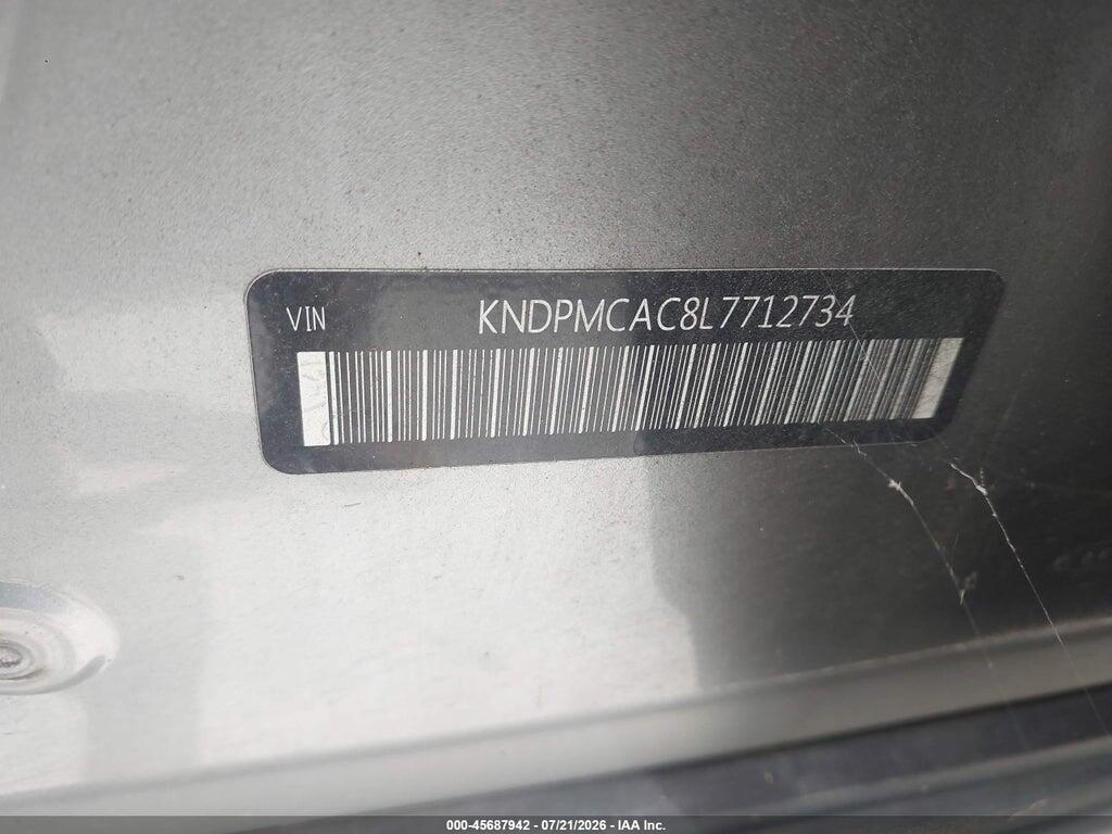 KNDPMCAC8L7712734 2020 KIA SPORTAGE photo no. 9