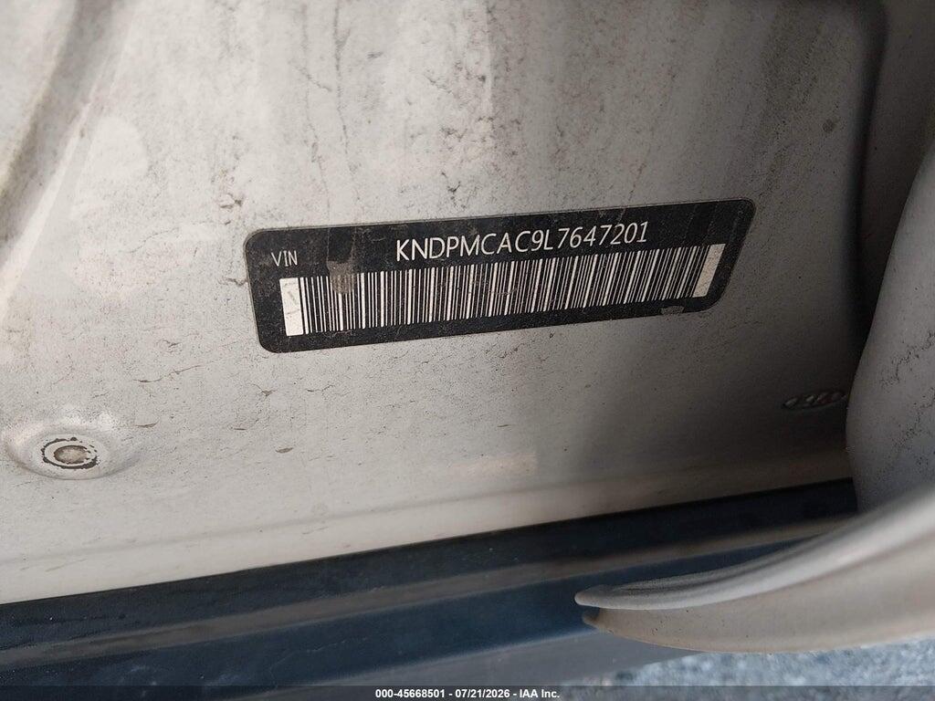 KNDPMCAC9L7647201 2020 KIA SPORTAGE photo no. 9