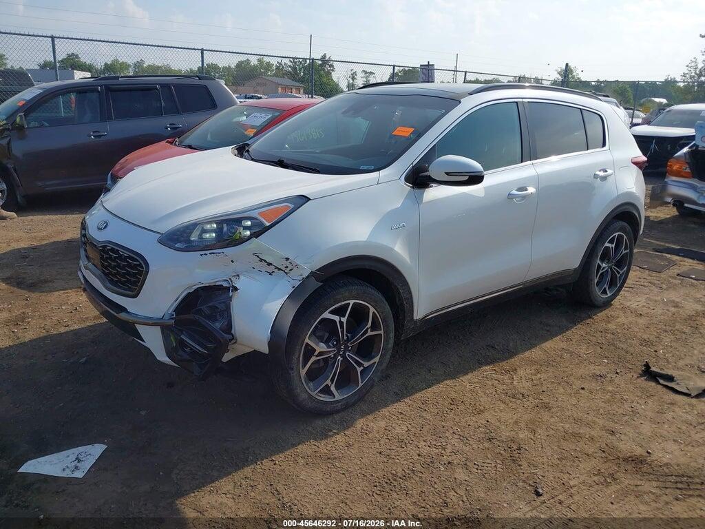 KNDPRCA64L7801311 2020 KIA SPORTAGE photo no. 2