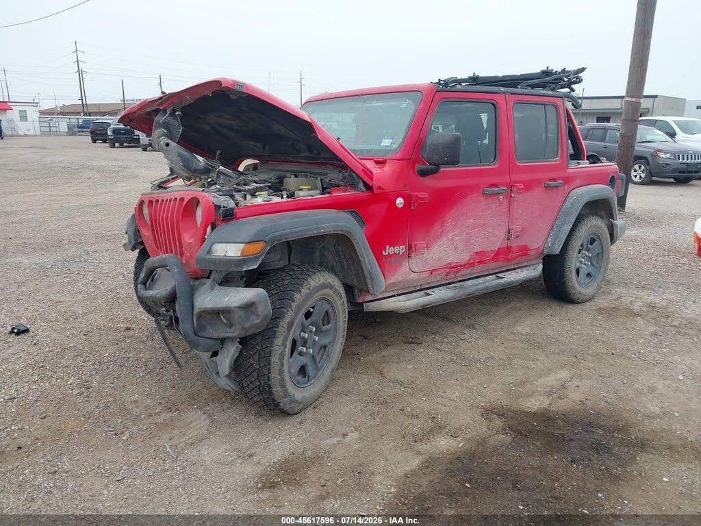 1C4HJXDG0JW164248 2018 JEEP WRANGLER UNLIMITED photo no. 2