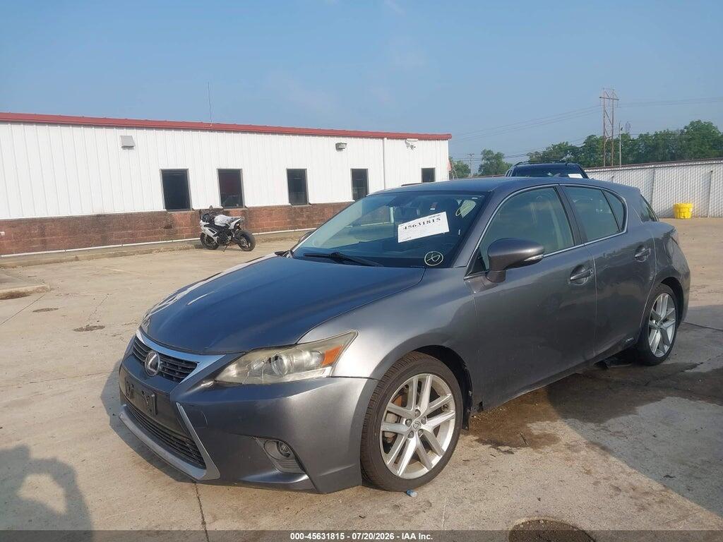 JTHKD5BH6F2220364 2015 LEXUS CT 200H photo no. 2