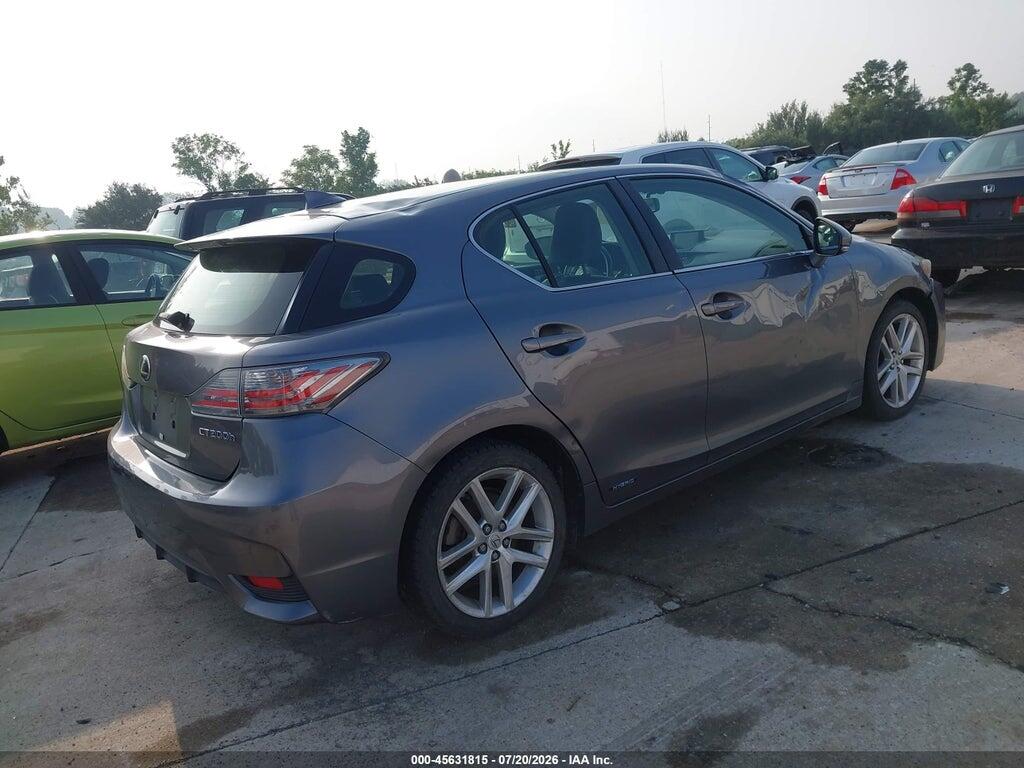 JTHKD5BH6F2220364 2015 LEXUS CT 200H photo no. 4