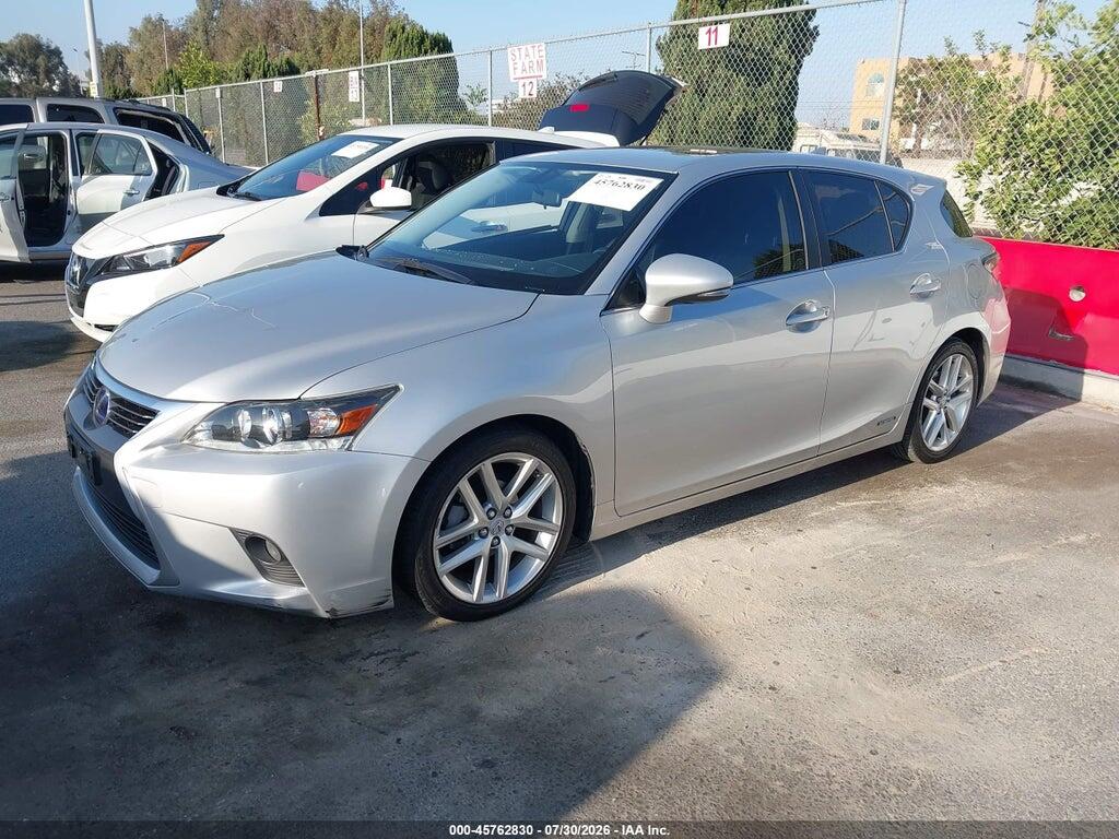 JTHKD5BH1F2215301 2015 LEXUS CT 200H photo no. 2