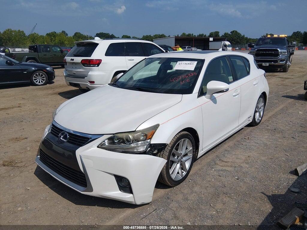 JTHKD5BH5F2218315 2015 LEXUS CT 200H photo no. 2